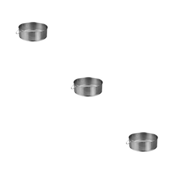 mmirethe Wide Application Stainless Steel Flour Sifter For Easy Baking