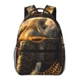 thumbnail image 1 of Fotbe Cool Sunglasses Elephant Art Mochila Casual con Estampado para Escuela, Viajes y Actividades al Aire Libre - Duradera, Ligera y Cómoda, 1 of 5