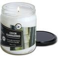 thumbnail image 3 of Bamboo Odor Eliminating Highly Fragranced Candle - Eliminates 95% of Pet, Smoke, Food, and Other Smells Quickly - Up to 80 Hour Burn time - 12 Ounce Premium Soy Blend, 3 of 17