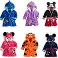 thumbnail image 2 of Niños Pijama minnie Infantil Niños Caliente Mickey Pijama sirena Pijamas Niños Bebé Niñas Animal tigger franela Ropa de dormir Robe110cm Gao Jinjia LED, 2 of 2
