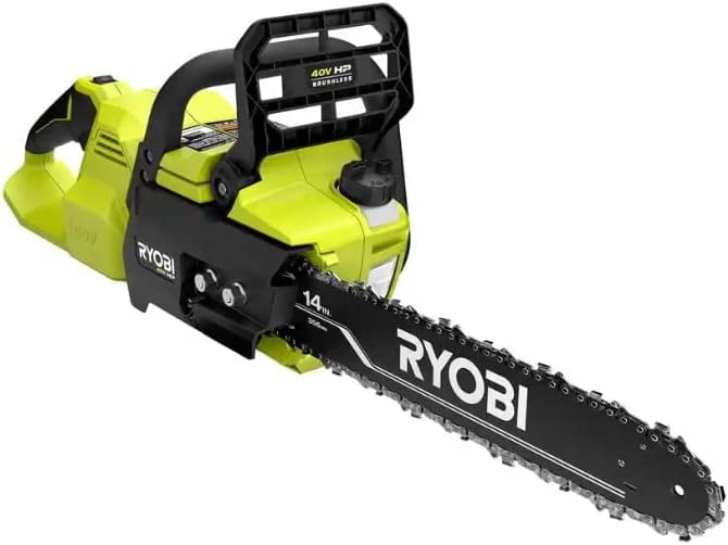 RYOBI 40Volt HP Brushless 14 in. Electric Cordless Chainsaw (Tool Only