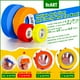 thumbnail image 2 of Cinta adhesiva DEART de 8 colores, 10 m x 2,5 cm, para manualidades, 2 of 9