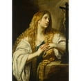 thumbnail image 3 of Flemish School 11x14 Black Modern Framed Museum Art Print Titled - Mary Magdalene (17th Century), 3 of 5