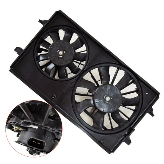waltyotur Radiator Cooling Fan Replacement for 2005-2010 Pontiac G6 2004-2012 Chevrolet Malibu