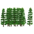 thumbnail image 1 of 20pc Fir Tree Model Train Railway Wargame Diorama Arquitectura Paisaje HO OO perfke Modelo Abetos, 1 of 9