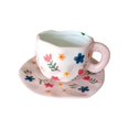 thumbnail image 3 of Tea Cup Set, Coffee Cups Ceramic, Handheld Ceramic Cup South Korean Mark Cup Network Red Ins Wind Coffee Cup Water Cup Set, Coffee Cup Set, Coffee Sets Gift, Coffee Cups Set, Cute Coffee Cups, 3 of 3