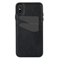 thumbnail image 2 of Allytech Wallet Case for iPhone XS/X - 2 Card Holder - Military Grade Drop Protection - Ultra Slim & Protective - Premium PU Leather Shockproof Phone Case for Women & Men - Black, 2 of 7