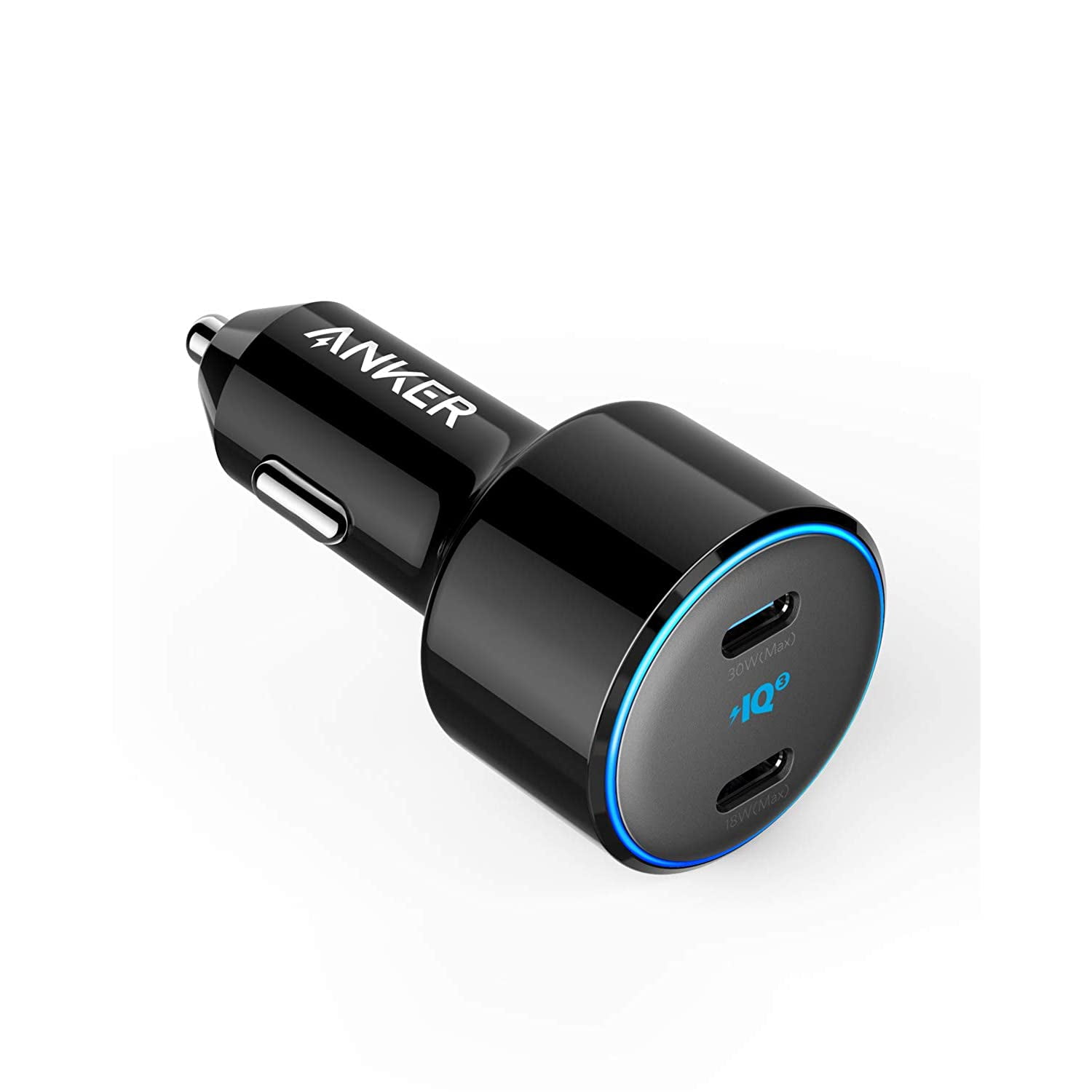 Usb C Car Charger Anker 48w 2 Port Piq 3 0 Fast Charger Adapter Powerdrive Iii Duo With Power Delivery For Iphone 11 11 Pro 11 Pro Max Xr Xs X Galaxy S10 S9 Note 9 Pixel 3 2 Ipad Pro