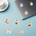 thumbnail image 2 of 35pcs-70pcs Funny Stickers Chicken Stickers Animal Stickers DIY Stickers for Laptops Notebooks Suitcases, 2 of 9