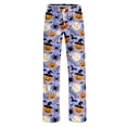 thumbnail image 6 of Zydvens Women Halloween Pajama Pants Wide Leg Lounge Wear with Pockets Soft Elastic Waist Drawstring Sleepwear Bottoms Splatter Pumpkin Print Costume Cosplay Party S-3XL, 6 of 7