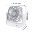 thumbnail image 2 of Latrodar USB Charging Silent Desktop Portable Large Wind Fan Upgraded Green 9.2x3.4 Inch Home Tools, 2 of 4