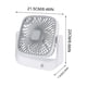 thumbnail image 2 of Ventilador de escritorio portátil silencioso con carga USB, gran viento, un ventilador, 2 of 2