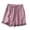 Pink, variant on Linen Shorts Women Plus Size Elastic Waist Drawstring Shorts Flowy Chino Shorts with Pockets Casual Bottoms