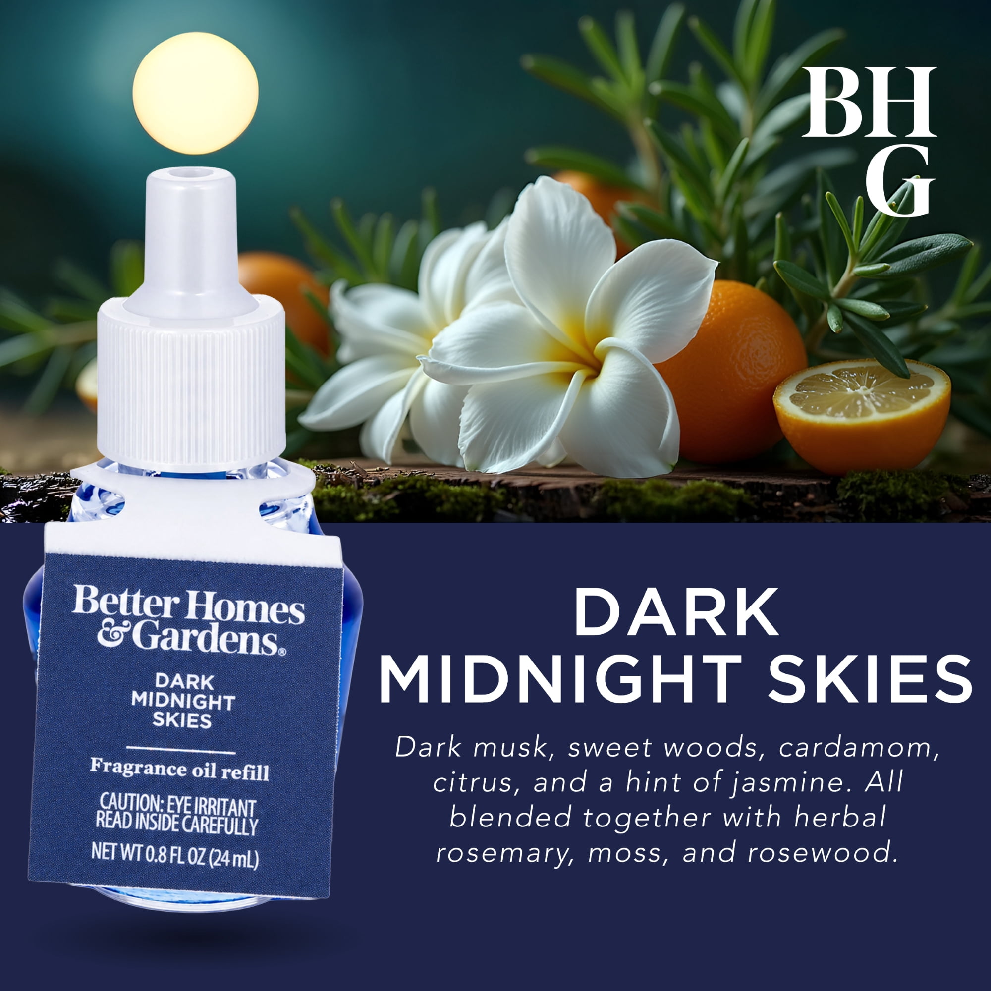 Better Homes & Gardens Aroma Accents Oil Refill 24 mL Dark