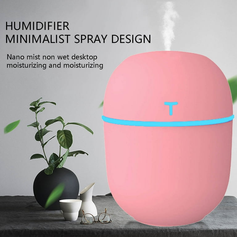 OAVQHLG3B Cool Mist Humidifiers for Bedroom,New Silent and Large Capacity  Car Mini Portable Desktop Air Humidifier