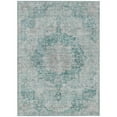 thumbnail image 2 of Addison Rugs Chantille Indoor/Outdoor Traditional Global Teal Washable Rectangle Rug, 2'6" x 3'10", 2 of 6