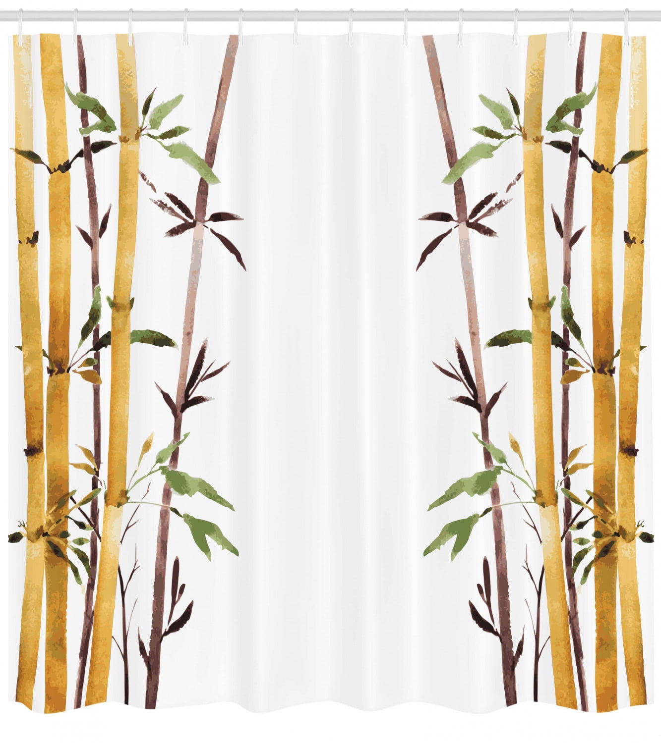 bamboo bathroom curtains