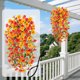 thumbnail image 4 of Rosa Artificial, Enredadera De Plstico Decorativa, Material Plstico Duradero, Para Techo De Sala De Estar, Plantas Artificiales, Para Colgar En La Pared, Decoracin Del Hogar, Vegetacin, UKHBMC, 4 of 9
