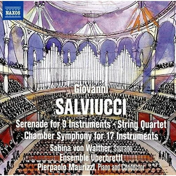 Salviucci / Walther / Maurizzi - Serenade for 9 Instruments - Music & Performance - CD