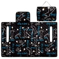 thumbnail image 3 of Xoenoiee Golf Golfer Print Golf Cart Seat Covers, Heavy Duty Golf Cart Seat Blanket, Waterproof Travel Sports Cart Seat Cushion Covers for 2 Person Seats Club Car, Summer Golf Cart Accessories, 3 of 7