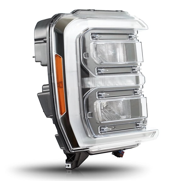 For 2023 2024 Ford F-250 F-350 Super Duty LED Headlight  Assy W /Bulb Right Side