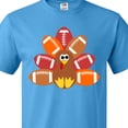 thumbnail image 4 of Inktastic Thanksgiving Cute Football Turkey T-Shirt, 4 of 5