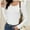 White, variant on Womens Long Sleeve T Shirt Scoop Neck Shirts Skinny Fitted Casual Basic Tops