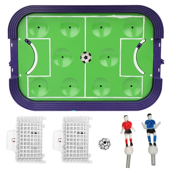 Interactive Double Football Field Board Game | ABS Material Tabletop Soccer Set | Hand-Eye Coordination & Family Fun | Includes 1 Field, 1 Ball, 12 Figures, Lightweight 600g