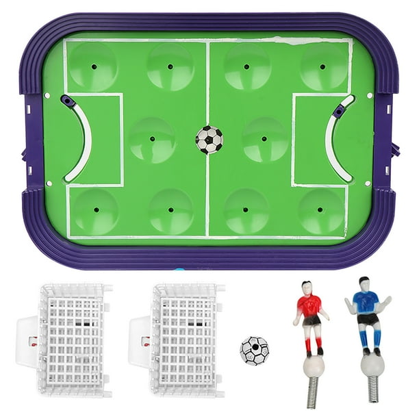 Juego de mesa educativo infantil con dos campos de fútbol | Juguete interactivo para padres e hijos | Material ABS | Desarrolla la coordinación ojo-mano, la paciencia y la inteligencia | Incluye