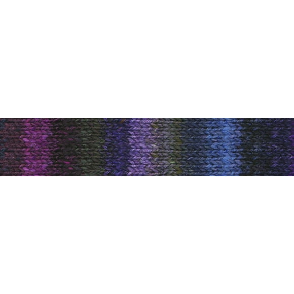 Noro Jardin en Soie, 395 - Bleu-Violet-Vin-Charbon