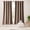 Dark Taupe, variant on Luxe Weavers Pair of Window Panels Dark Taupe 100% Blackout Curtains 84" Length for Bedrooms, Energy Efficient Drapes
