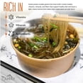 thumbnail image 5 of APEXY Sweet Potato Glass Noodles, Japchae Noodles, Korean Vermicelli Pasta, Fat-free and Gluten-free, 100% Sweet Potato Starch, No Additive, No Alum inside, 24oz (680g), 5 of 7