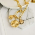 thumbnail image 2 of HETICA Chunky Gold Heart Pendant Necklace for Women, 2 of 7