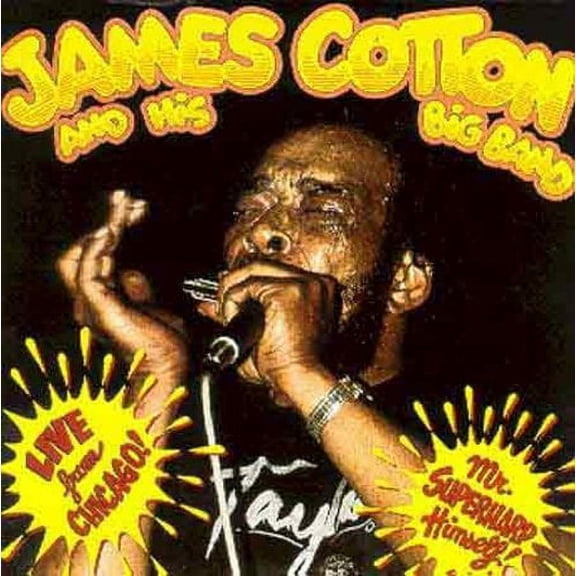 James Cotton - Live from Chicago - Mr Superharp Himself - Music & Performance - CD