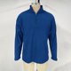 thumbnail image 3 of Ceisia Mens Lightweight Waffle Shirts Trendy Long-Sleeve Quarter-Zip Pullover Sweatshirt Mock Neck Blue L Gift, 3 of 6