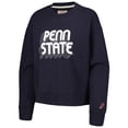 thumbnail image 2 of Women's League Collegiate Wear Navy Penn State Nittany Lions Boxy Pullover Sweatshirt, 2 of 3