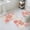 Red, variant on Coastal Turquoise Bath Mat 3 Piece Bathroom Rug Set, Ocean Coral Starfish Shell Modern Sea Non Slip Bath Rug Contour Mat and Toilet Lid Cover, Absorbent Shower Mats Soft Bath Rugs and Mats Sets