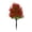Red, variant on DAMAI Spring Artificial Fern Ground Stakes Faux Greenery Plants, Realistic Weather-Resistant Fake Bush with Low Maintenance Design, Garden Yard Patio Decor for Flower Bed Pathways Lawn