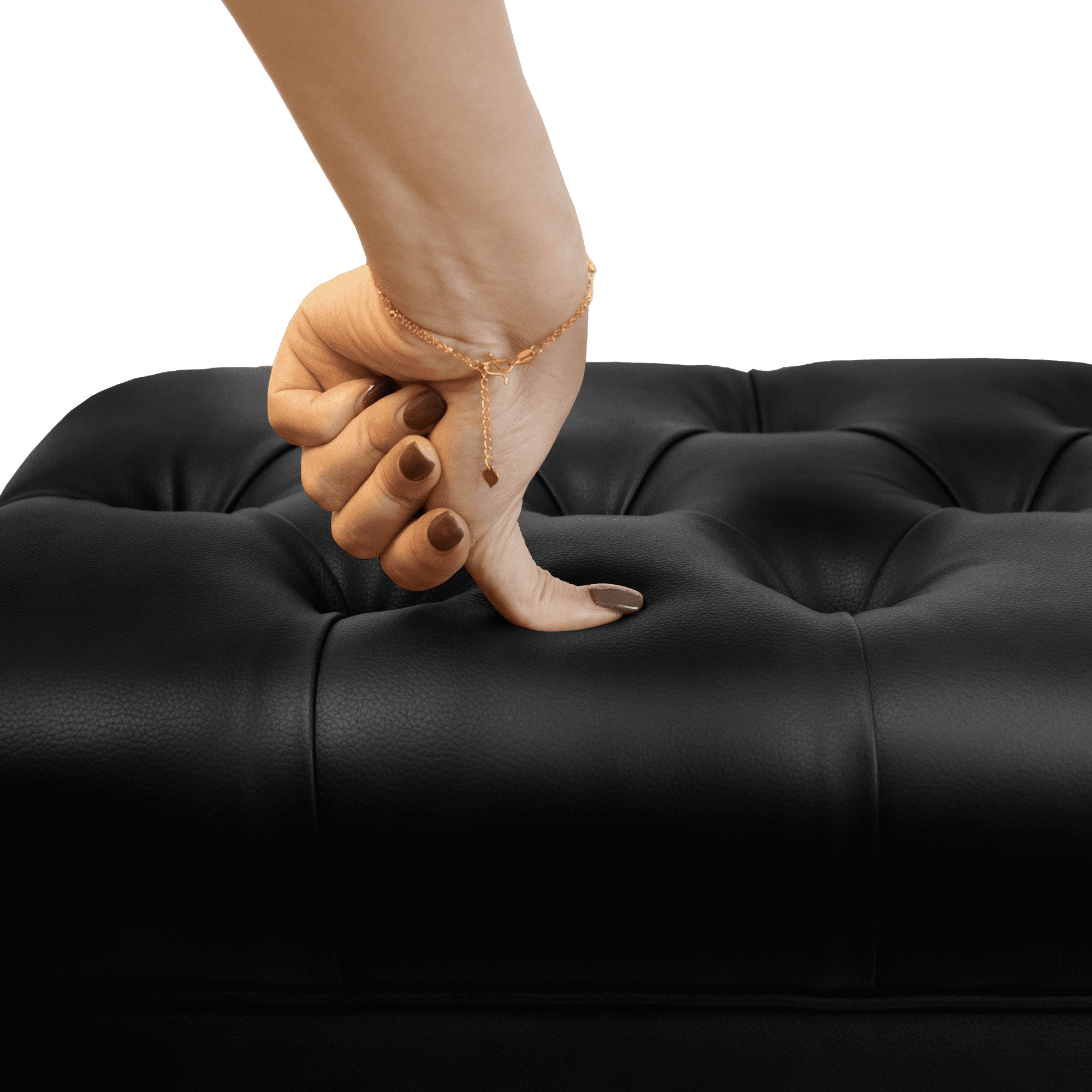 Adjustable Piano Bench with Storage Imports Genuine Leather Wooden Piano Stool with Padded Cushion