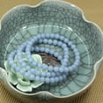 thumbnail image 4 of Angelstones Bracelet Extensible en Perles Rondes de Pierre Précieuse Angelite Bleue Naturelle 6mm 7 Pouces Unisexe, 4 of 5