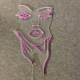 thumbnail image 4 of Glowneon Girl Art Face Neon Sign, Boutique Spa Beauty Wall Art Decor, 4 of 4