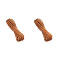 thumbnail image 4 of Bewildely Cordones de gamuza sintética Cuerda de encaje de cuero Accesorios de joyería Fabricación de suministros de mano Colgantes de hilo café amarillo 2Conjunto, 4 of 6