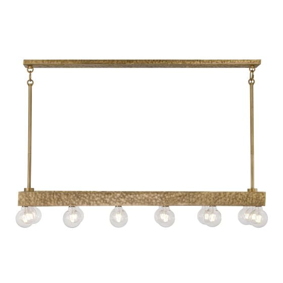 Savoy House - 1-3128-14-106 - Etereo 14-Light Linear Chandelier in Spumante by Breegan Jane