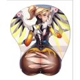 thumbnail image 1 of Hanzo D.VA MEI Mccree Genji Anime 3D Oppai Mouse Pad, alta definición Gaming, reposamuñecas LIUWENJING unisex, 1 of 2