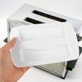 thumbnail image 1 of HOOWIFFY White Silicone Toaster Cover Protective Lid Lightweight Smooth Surface for Home Kitchen Appliance, 1 of 8