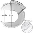 thumbnail image 4 of Pièces de Rechange Bouclier de Versement, Compatible avec Kitchenaid Batteur sur Socle à Tête Inclinable de 6 Pintes Bols en Acier Inoxydable, 4 of 5