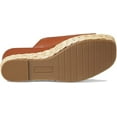 thumbnail image 5 of Kenneth Cole Reaction Womens Maria Mule Faux Leather Slide Sandals, 5 of 8