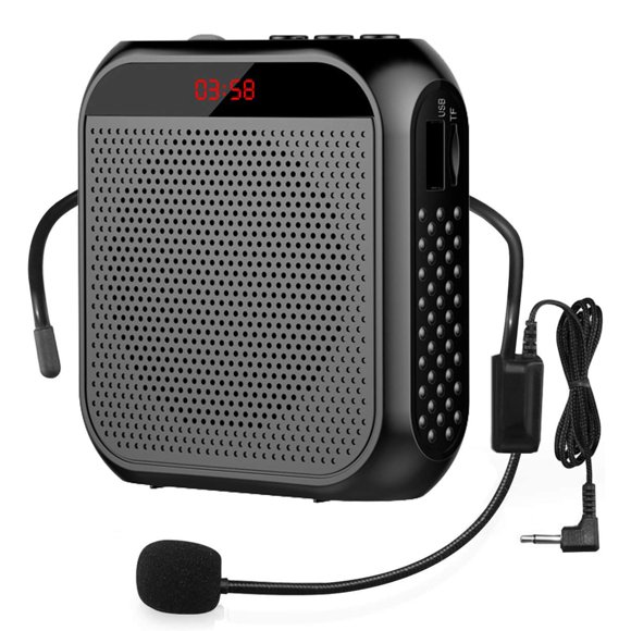 Amplificador de voz portátil Dunudun S17 recargable negro
