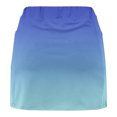 thumbnail image 3 of JSKUMAR Cotton Skort Skirts for Women High Waist Gradient Floral Print Summer Shorts Athletic Tennis Mini Golf Skorts (4XL, Blue 01), 3 of 5