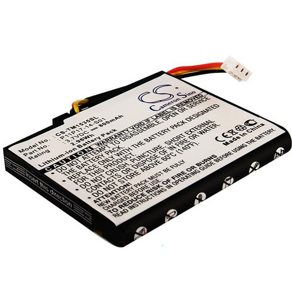 Battery for TomTom P11P17-14-S01 Go LIVE 1535 1535M Live VIA 135 135M 1500 1515